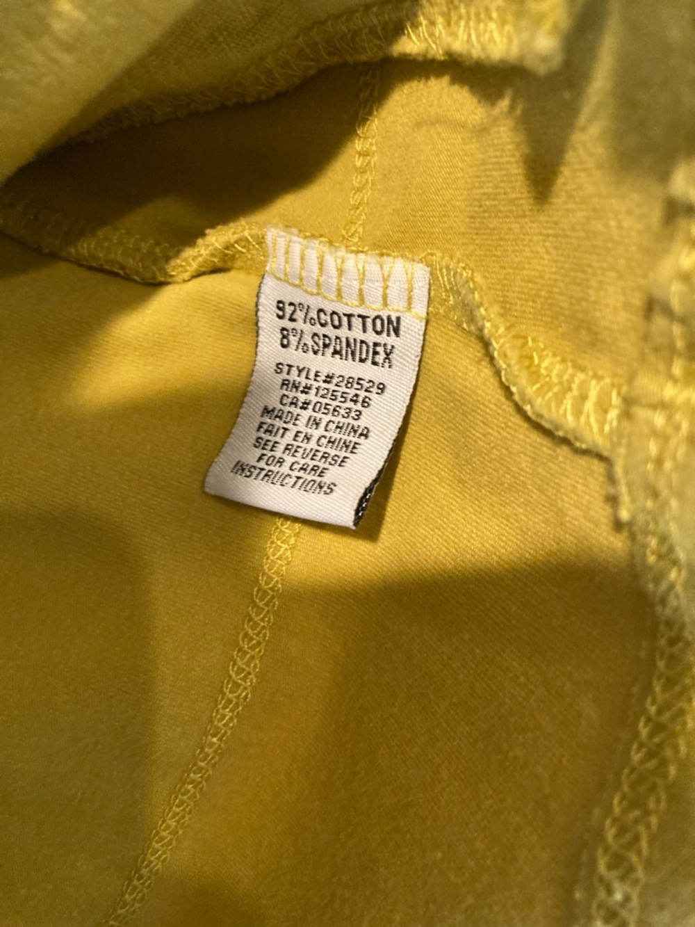 Habitat Woman's Light Olive Zip-Front Jacket - Picture 6 of 8